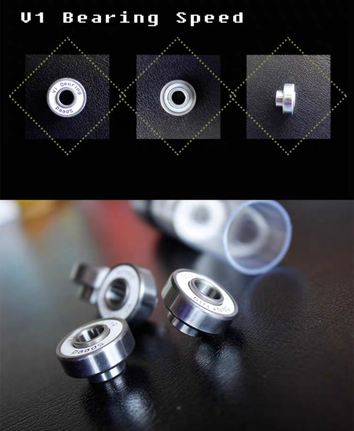 "SPEED" Built-in Bearings